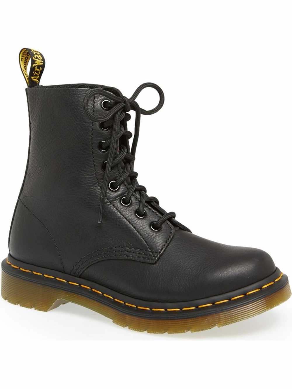 Dr. Martin 1460 Pascal Boot Black Lace-Up Combat Boot 8